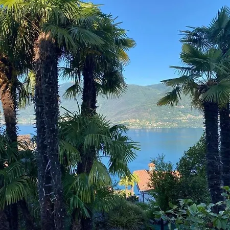 Pool Panorma Privatspaehre Ruhe Brissago